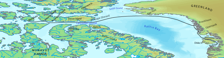 Ilulissat - Kap York - Resolute